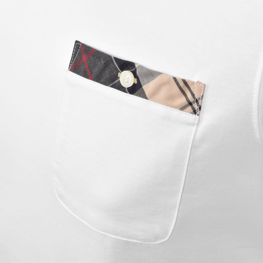 Alternative Image for ProductBarbour Durness T Shirt White3